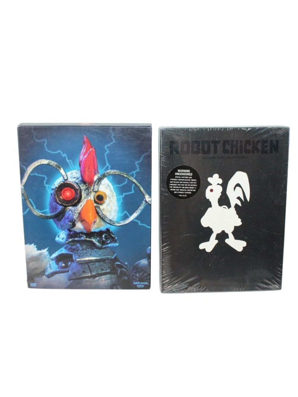 Robot Chicken Season 1 & 2 DVDs 2006 2007